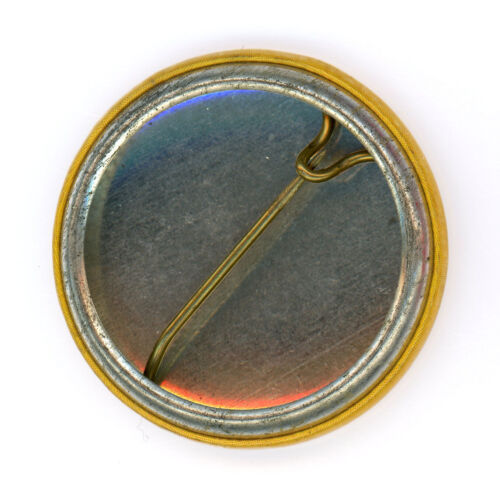 SELTEN Vintage 1960er Jahre Kannibale Power Psychedelische Pin Rückseite Knopf Zähler Kultur - Bild 2 von 2