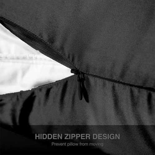100% Mulberry Silk Pillowcase 25 Momme - Hair & Skin Friendly, Hidden Zipper - Picture 12 of 33