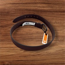 Image of Timberland Men's Classic Buckle Jean Leather Belts Dark Brown Size 32