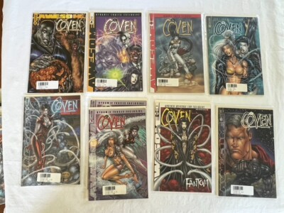 The Coven Dark Origins Awesome Comics Lot Foil Dynamic Forces Exclusives Lot