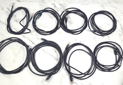 RJ45 Ethernet Patchkabel Cat5e Netzwerk LAN Kabel Schnell Internet Konvolut 8 Kabel
