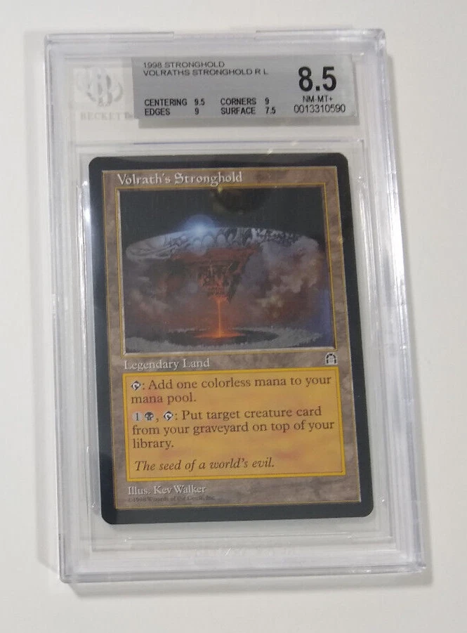 VOLRATH'S STRONGHOLD Stronghold Rare Reserved List BGS 8.5 NM-MT+ Graded MTG - Image 3 of 4