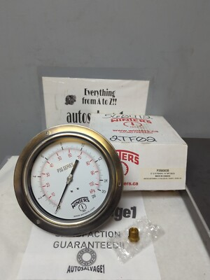 #ad #ad WINTERSP3S6083B6 IN PRESSURE GAUGE 0 15 PSI KPA 1 4 IN NPT NOS $175.00