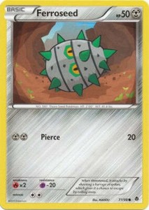 Pokemon Emerging Powers 71/98 Card - Ferroseed 