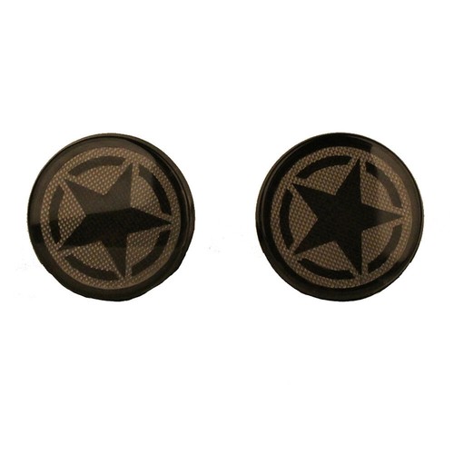 2x Front Five Star LED Smoked Lens Turn Signal Lights for Jeep Wrangler JK 07-18 - Bild 7 von 10
