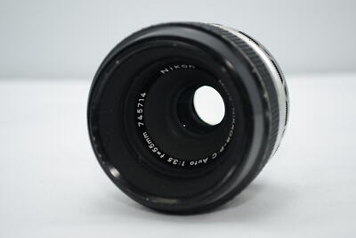 即撮影　Nikon Micro-Nikkor-P.C Auto 55mm 3.5 Nikon Micro-Nikkor 55mm f3.5 non-AI Macro Lens [Good]