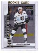 Michael Amadio 2017-18 O-Pee-Chee Platinum Marquee Rookie Card #199