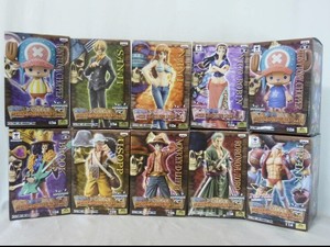 One Piece Figure New World Sombrero De Paja Tripulacion Anime Manga 10 Piezas De Japon Ebay