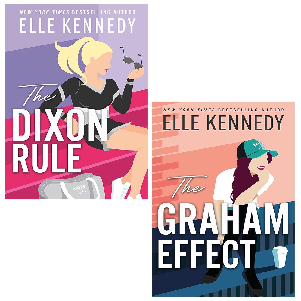 Elle Kennedy Collection 2 Books Set Graham Effect Campus diaries, Dixon Rule - Image 2