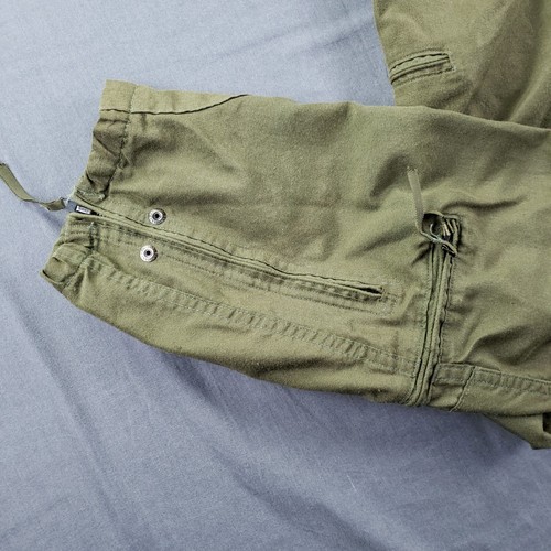 Coveralls Combat Vehicle Crewmens Medium Long Aramid Green Flame Resistant FR - Picture 5 of 14