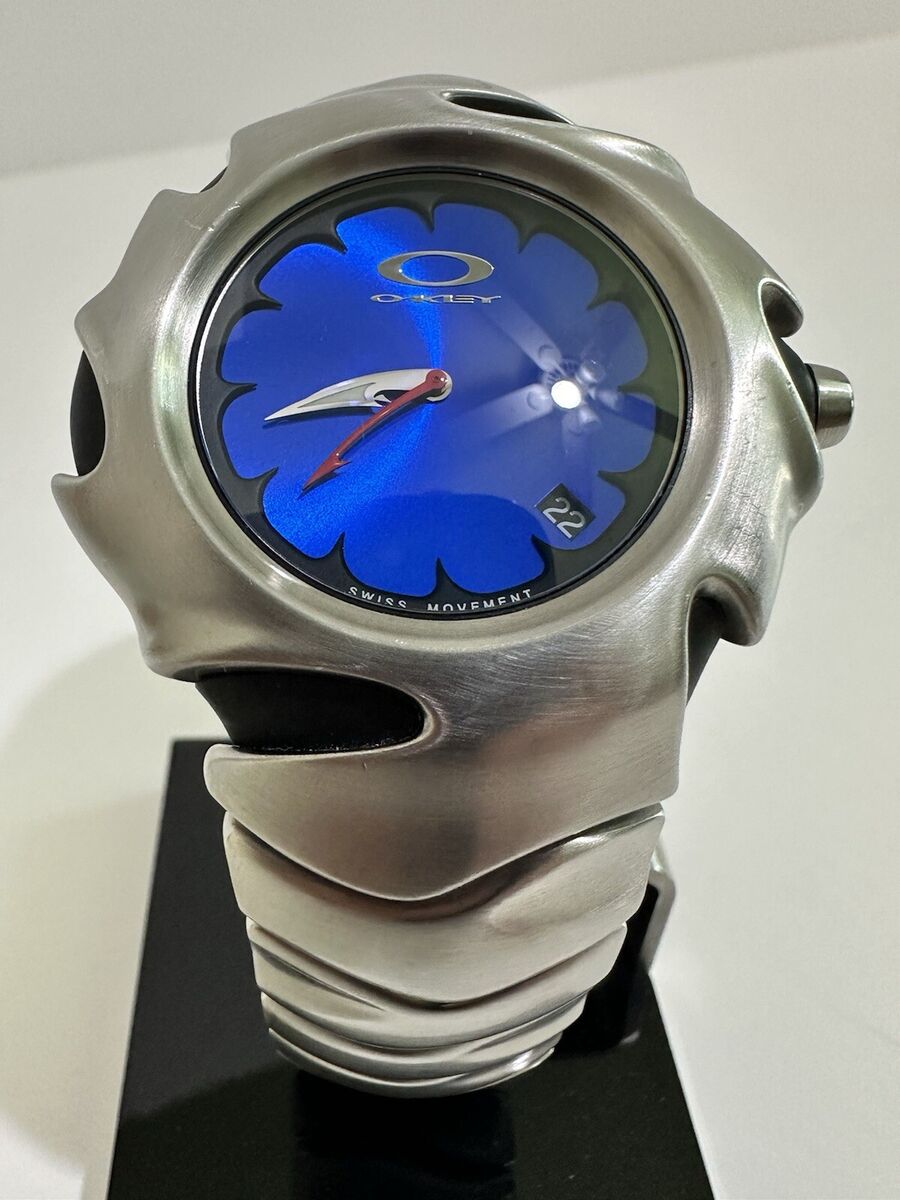 Oakley Blade Watch Sunburst Blue Very Rare & Cool Oakley Oakley Blade Watch Sunburst Blue Very Rare & Cool Oakley