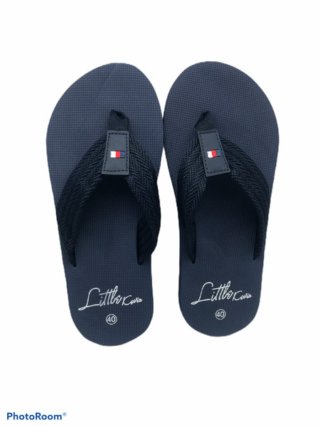 sandalias de dedo cómodas de vestir SJ-102 color azul oscuro envio 24h