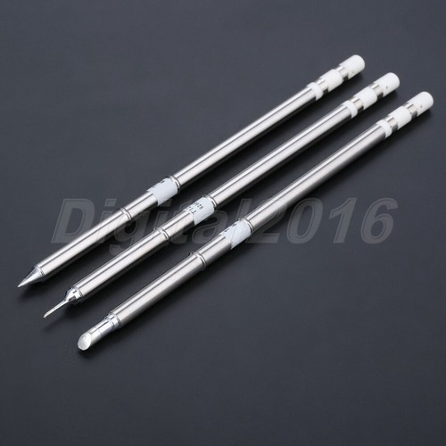 3Pcs/Set T12 Series Soldering Iron Tips Kit T12-C4 T12-C1 T12-B For Welding - Picture 3 of 10
