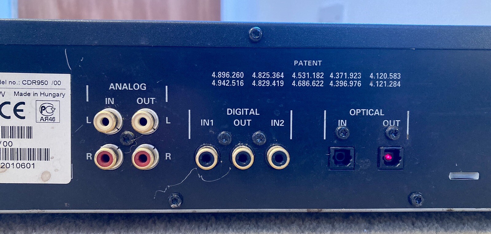 Philips CDR 950 Audio CD Recorder eBay