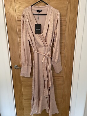 sachin and babi light blue dress Casadei Evening Gown Champagne Pink main image 1