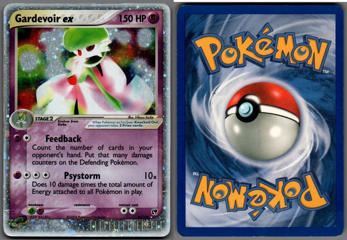 2003 Nintendo Pokemon Ex Sandstorm Gardevoir Ex-Holo