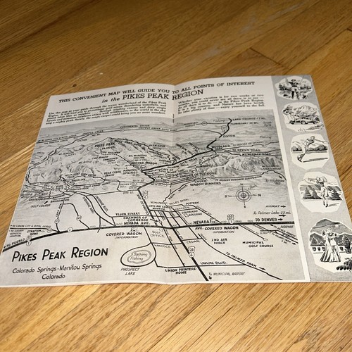 1940 LA TUA GUIDA ATTRAVERSO LA REGIONE PIKES PEAK, Colorado Springs - Foto 6 di 10