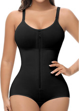 Colombian Body Shaper Zippered Tummy Control Post-Surgery Compression Garment