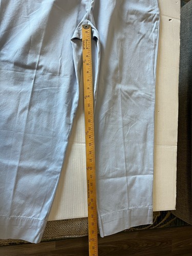J JIll Cropped Ankle Pants WOMENS Size16 Light Blue - Picture 11 of 12