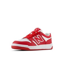 New Balance Kids 480 V1 Lace-up Sneaker - Team Red/White