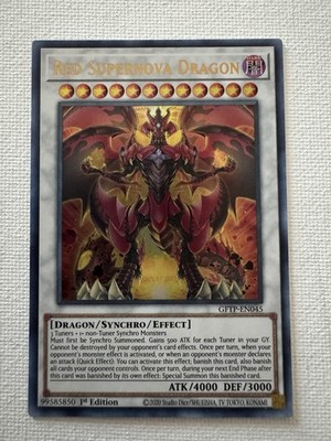 Red Supernova Dragon Ultra Rare GFTP-EN045 1st Edition Yu-Gi-Oh! TCG NM Card