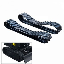 Two Pieces 180*72*37 Size Rubber Track for China Mini Excavator