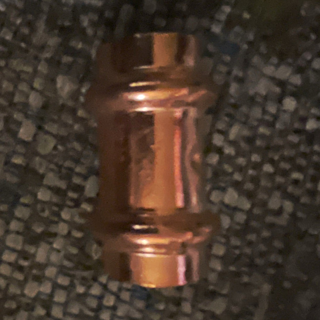 Copper Straight Coupling Pipe Fitting, Corrosion Resistant, 0.5-1.0 in ID