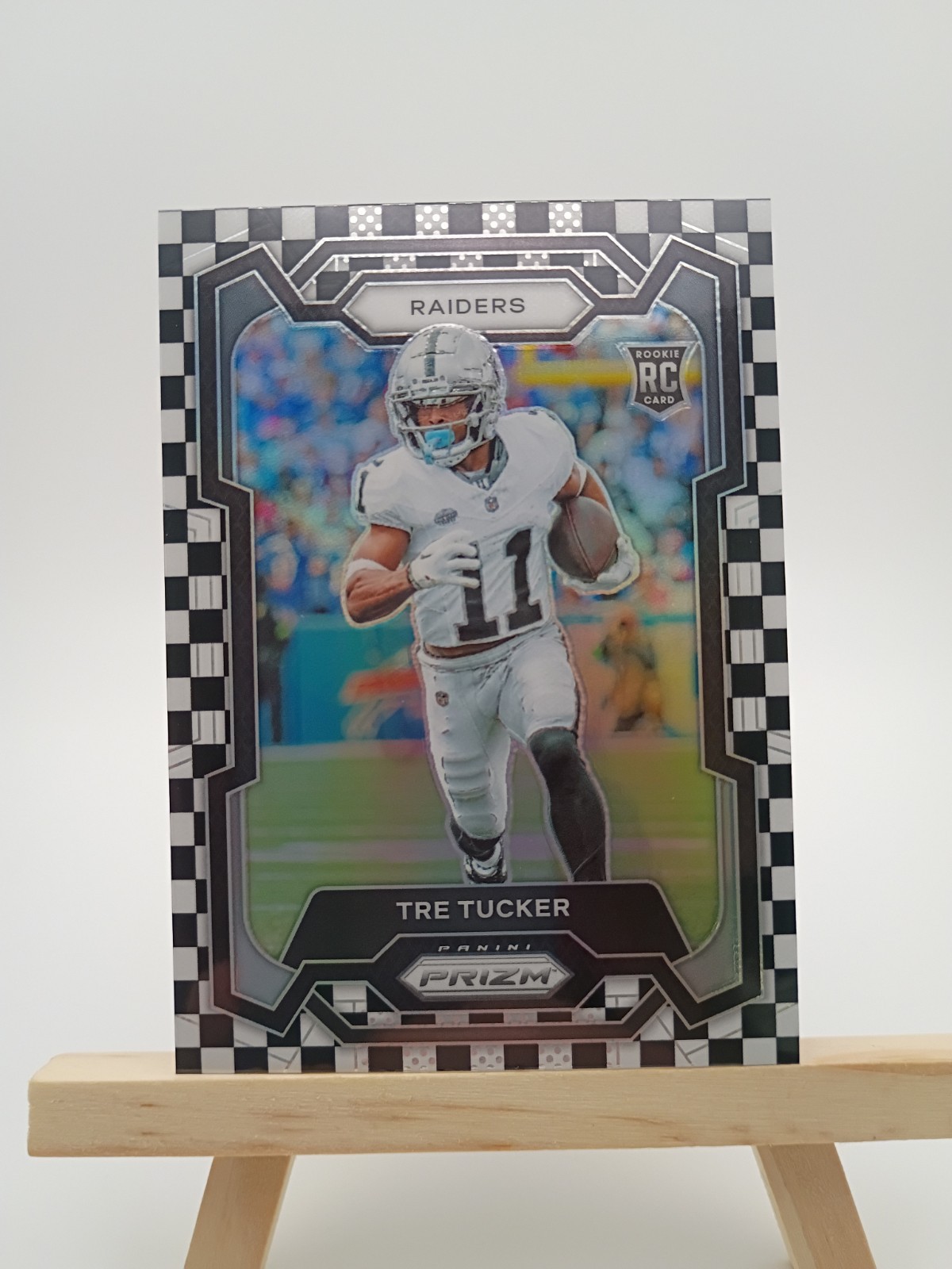 2023 Panini Prizm Tre Tucker Checker Board Prizm #362 Case hit (RC)