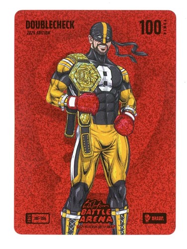 2026 Bo Jackson Battle Arena `Doublecheck` Aaron Rodgers Brawl Icon Battlefoil