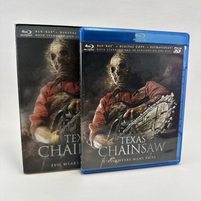 Texas Chainsaw 3D (3D / Blu-ray, 2013) + OOP / Rare Lenticular Slipcover