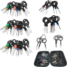 Terminal Pin Removal Tool Kit 49/82 Pcs Tool Set Wire Terminal Release, FreeShip