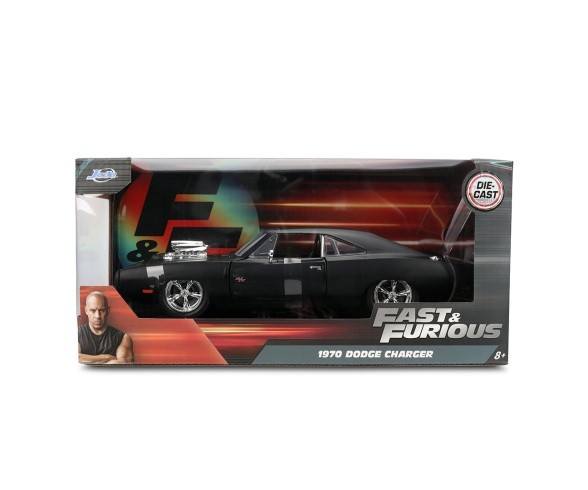 Jadatoys 253203102 - 1:24 Fast&Furious (4) 1970 Dodge Charger - Neu-image