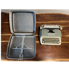 Smith-Corona Galaxie Portable Typewriter with...