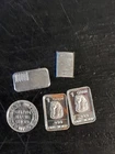 Lot of 5 x 1 Gram .999 Fine Silver #2
