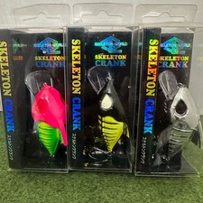 WaterLand Skeleton crank 3-Piece Set Grander Musashi Fishing Lure