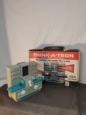 Vintage 1960’s Think-A-Tron Hasbro Question Answer early Computer Game USA made