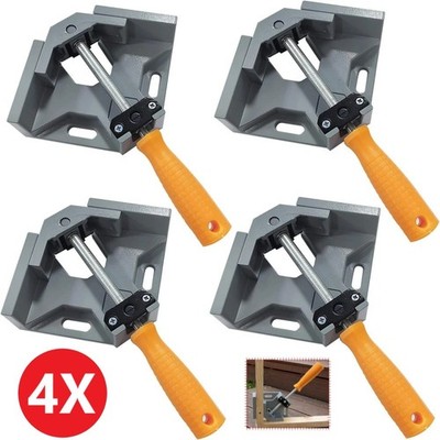 4 Stück Winkelspanner 90 Grad Aluminium-Legierung Eckspanner Winkelzwinge