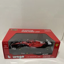 Burago 1:18 Ferrari SF-23 Charles Leclerc Las Vegas GP Livery F1 Diecast Model.