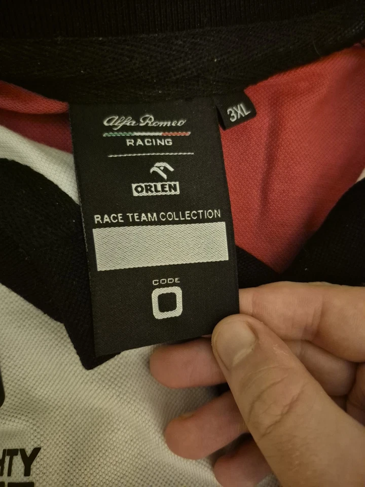 Alfa Romeo F1 Team Polo 3xl Foto 2 de 3