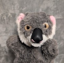 Koala Bear Hand Puppet Plush Stuffed Animal Vintage 1980's By K  M