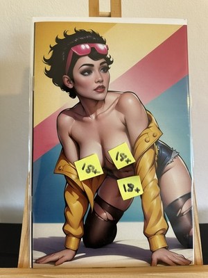Keys Comics #1 Jubilee A Full Naughty Cosplay VIRGIN Variant Ltd 100