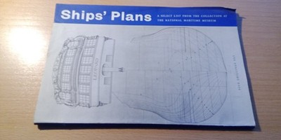Ships Plans - A Select List from the Collection at the National Maritime Museum