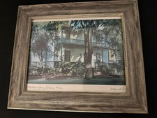 Impresión artística de Hawaii vintage de The Baldwin Home at Lahaina, Maui Wayne LaCom