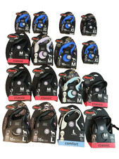 Lot of 16 Asst Flexi Retractable Dog Leashes.