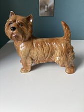 Cooper Craft Vintage Porcelain Cairn Terrier Dog Figurine Made In England