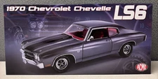 ACME 1970 Chevrolet Chevelle LS6 Shadow Grey 1/18 A1805523