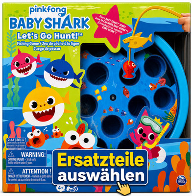 Pinkfong Baby Shark Angelspiel Hai Einzelteile auswählen Ersatz Ersatzteil