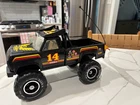 Tonka Black Pickup Truck pressed steel #14 Rally Blackbird 4x4 Ford F150 VTG