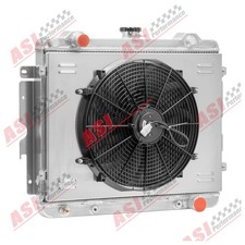For 74-76 Dodge Dart Plymouth Duster Valiant 3 Row Aluminum Radiatorshroud Fan