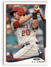 2014 Topps Update C.J. Cron #US-149 RC Angels (Rays, Twins, Tigers, Rockies)